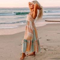 lewwallacewatercolors Dress, Midi Dress, Long Dress Boho Beach Sundress